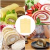 50pcs 3.54x3.3inch Mousse Cupcake Square Base Paper Cupcake