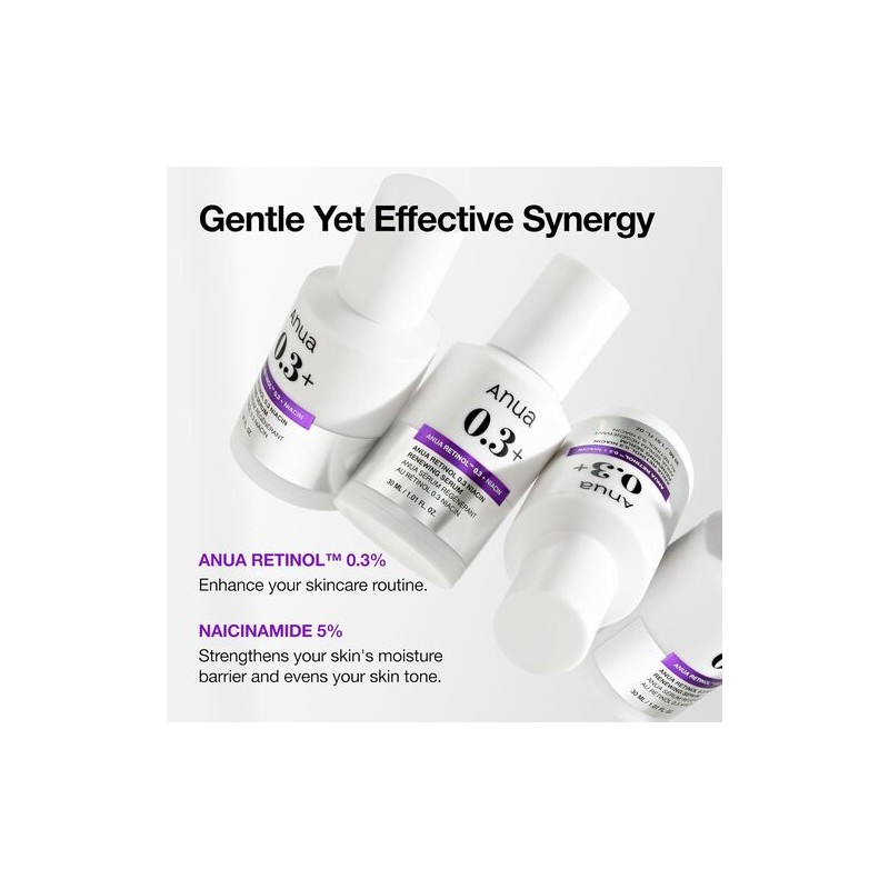 Anua [Anua]*renewal* Nano Retinol 0.3% + Niacin Renewing Serum 30ml