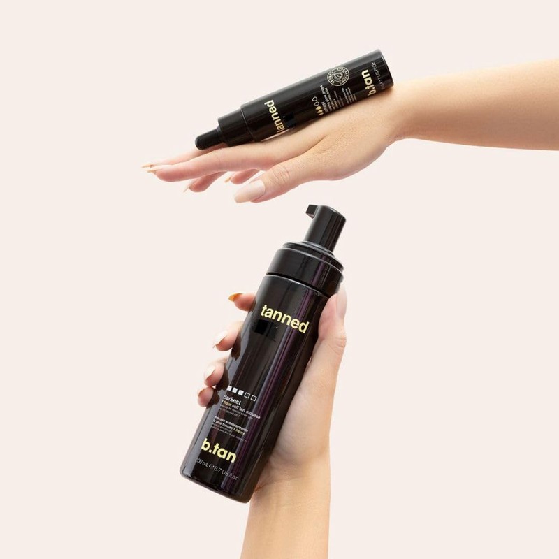 B.Tan Tanned Af Bronzing Drops For Women 1 oz Drops