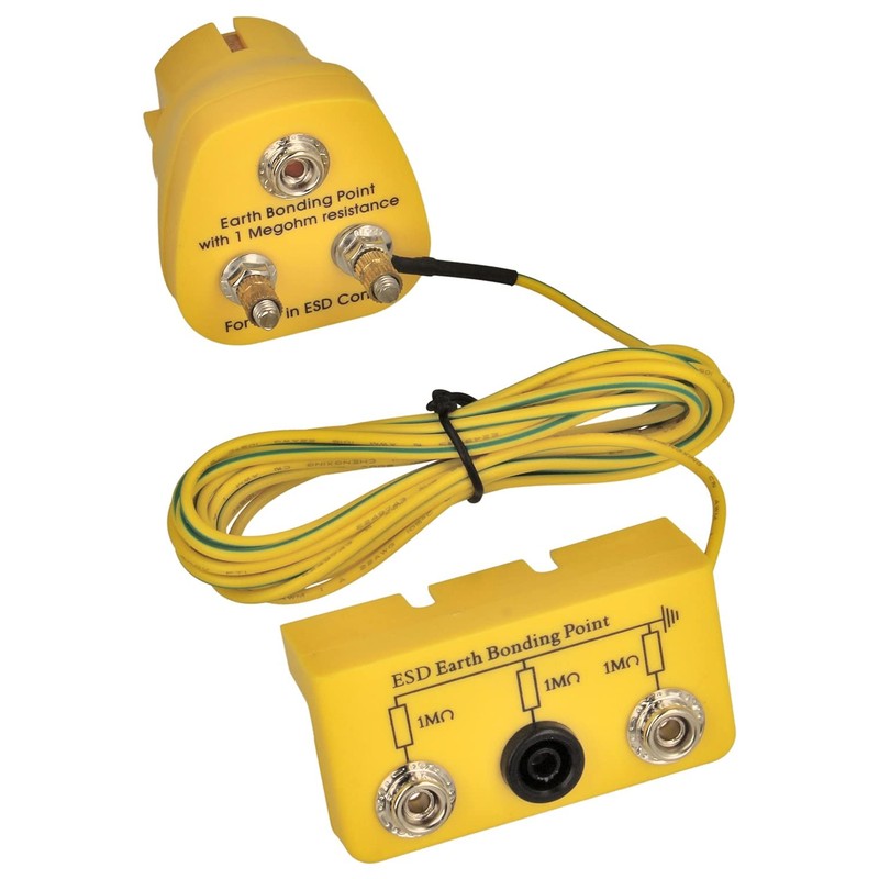 Minadax Grounding Module Innovative ESD Antistatic Earth Plug - 2