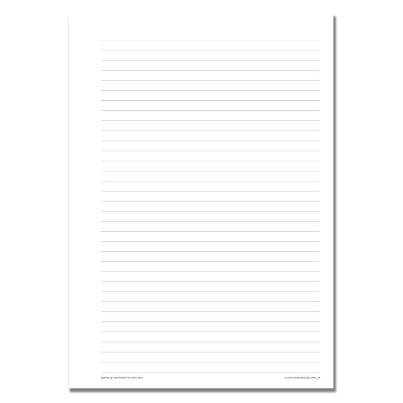 Cherry Carbonless NCR Multi Purpose Ruled Triplicate Book A4 50