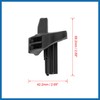 A ABSOPRO Pair Black Car Plastic Parcel Shelf Retaining Clips