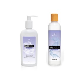 Jabón facial y agua micelar para limpieza facial cutis maduro Beohemp