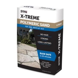 X-Treme Polymeric Sand, Joint up to 6 Inches. 50-Pound Bag (Granite)