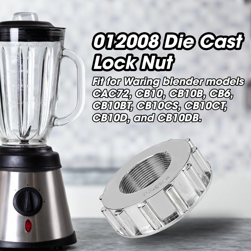 012008 DIE CAST Lock NUT Replacement Parts for Waring Blender