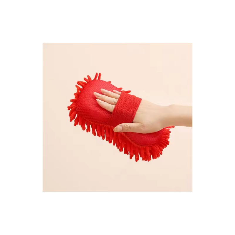 Microfiber Car Wash Mitt for Vehicle Cleaning – Soft Chenille