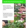 Forged Needle Nose Precision Clippers, Grape Vegetables Flowers Pruning Shear,