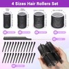 50 Pcs Rollers Hair Curlers Set with 24Pcs Self Grip