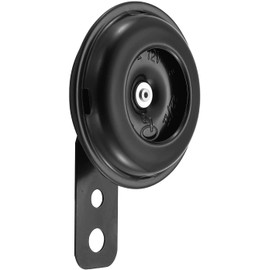 Universal Loud Horn 12 V Signal Horn for Motorcycle Vehicle Car Truck Moped Scooter ATV Black Coated Metal 105 dB Waterproof