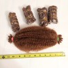 Hair Braid Weave Extensions Doll Making Synthetic Curly Afro Texture