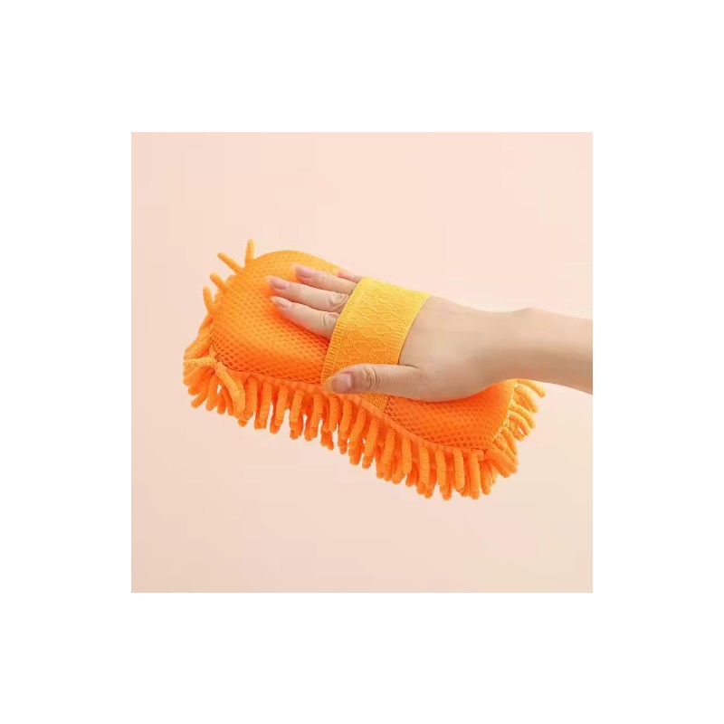 Microfiber Car Wash Mitt for Vehicle Cleaning – Soft Chenille