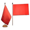 Table Flag Table Flag Plain Red with Sticker, FRITZE®