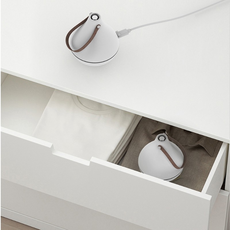 White ABS Mini Portable USB Charging Aromatherapy Essential Oil Diffuser