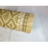 Unbranded NOS Vtg 60s Woven Raffia Lamp Column Spacer Tube