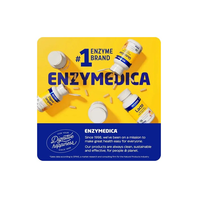Enzymedica Digest Complete + Probiotics 30 Cápsulas Sin Sabor