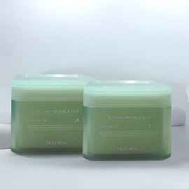 Mediheal 메디힐 티트리 트러블 패드 200매 낱장 사용 Mediheal Tea Tree Trouble Patch 200 Sheets Individually Wrapped