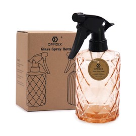 OFFIDIX OFFIDIX Glass Spray Bottle, Fine Mist Plant Mister, Handheld Pressure Watering Can, Adjustable Nozzle Glass Spray Bottle, 0.35L/11.8oz Handheld Spray Bottles for Garden Plants Cleaning Solutions