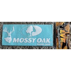 lve hunting decals MOSSY OAK WHITE MO BUCK - WH