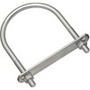 National Hardware N222-224 2190BC U Bolt in Zinc plated