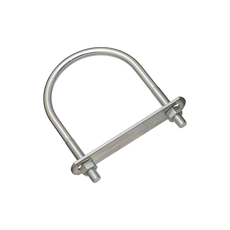 National Hardware N222-224 2190BC U Bolt in Zinc plated