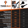 THORVALD Deburring External Chamfer Tool with Tungsten Carbide Blade -