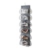 HAN SHENG 12 Pockets Hanging Shoe Organizer Dual Sided Shoe