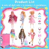 6 Pack Fashion 11.5 inch American Toy Prinecess Dolls Playset