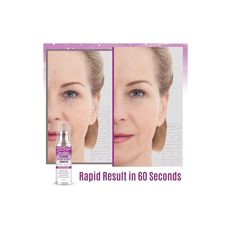 60 Second Instant Corrector de arrugas Pure Organic Peptide 0.7FL