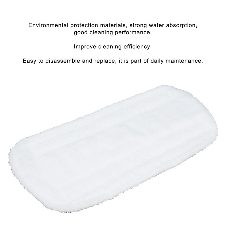 5PCS Microfiber Mop Pads Reusable Mop Head Cleaning Pads Replacement