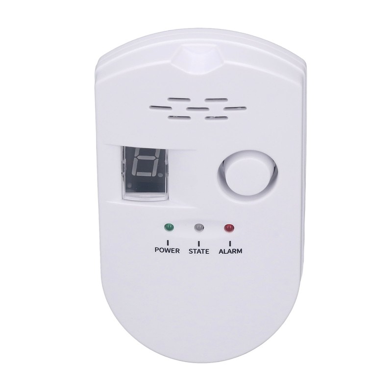 Natural Gas Detector Plug In Ultra Sensitive Digital Display Flammable