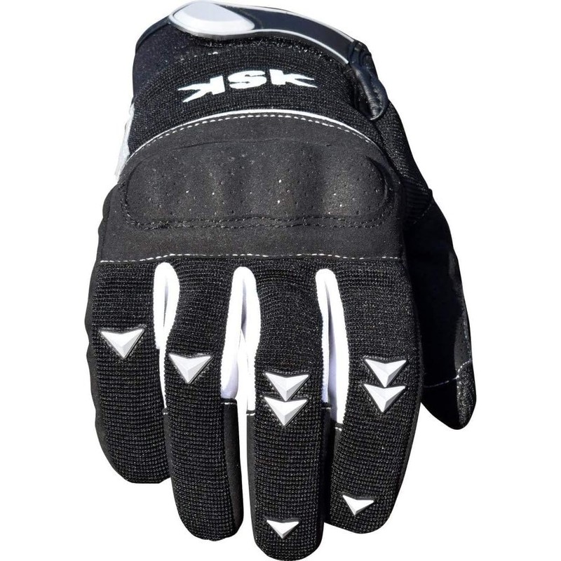 KSK Cross Gloves - Transitional Motorcycle Gloves Scooter Black Large