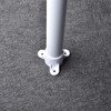 PVC Flange Cap for Pipes 3/4" (10-Pack), Furniture-Grade Table Leg