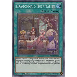 Yu-Gi-Oh! - Dragonmaid Hospitality - MYFI-EN023 - Super Rare - 1st Edition - Mystic Fighters
