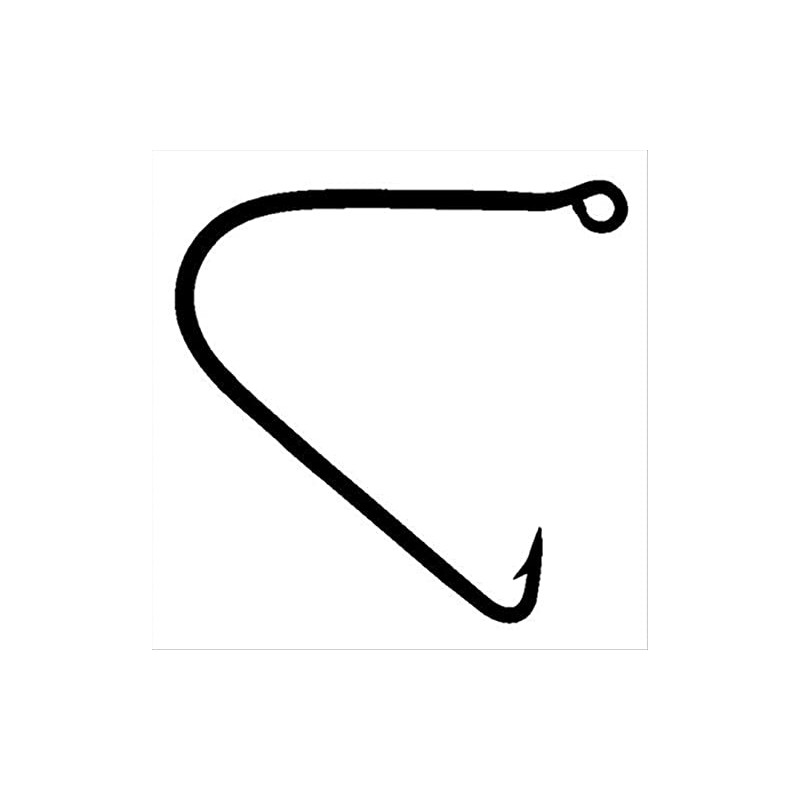 Pike Hook, Special Bend, Forged - Bronze 4