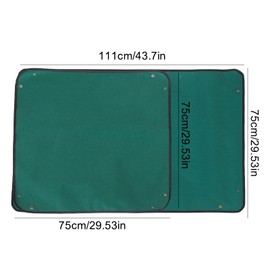 Owl Focus Oxford Fabric Plant Repotting Mat Waterproof Transplanting Mat Indoor Succulent Potting Mat Portable Gardening Mat,29.5x29.5''