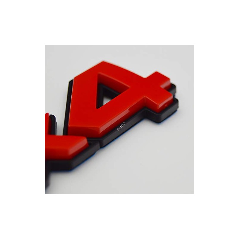 PartsTo 4x4 Decal Emblem Badge with Pre-Adhesive for Toyota Tacoma