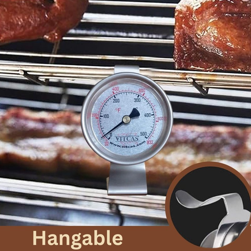 Thermometer for Outdoor Pizza Oven - VITCAS Freestanding Pizza Oven