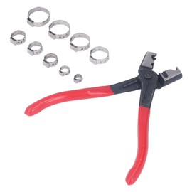 Hose Clamp Pliers Set, Hose Clip Pliers, Stainless Steel Pipe Crimping Plier Set Hose Clamp Set Hose Clamp Tool Fuel Line Pliers Labor Saving For Car Fuel Oil Water Hose Repairing Tool