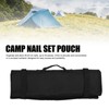 Camping Tent Stake Bag Large Capacity Multi Functional Tent Accessories
