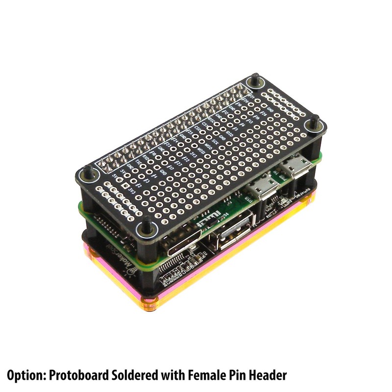 MakerSpot Protoboard Breadboard HAT Soldered with Female Pin Connector for