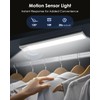 VerRon 5-Pack Under Cabinet Lighting, Upgraded 2200mAh Rechargeable Under Cabinet
