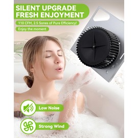 S97015162 Motor Upgrade Assembly, 110CFM Bathroom Fan Motor for Broan NuTone Bathroom Exhaust Fan with 8" x 8-1/4" Housing for 678-G/2678F-A, 683-C, 684-D, 770RLTK, 676-D, 763N Fans