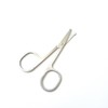FORESTA Multi-Purpose Stainless Steel Grooming Scissors_Hair Trimmer_Nose Hair_Fine Hair_Eyebrow_Safe_Rounded Blade