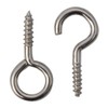 100 Of Curtain Net Wire Screw In Frame Hooks &