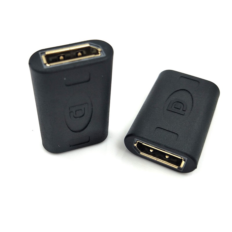 Poyiccot Displayport to Displayport Coupler, 2Pack DisplayPort (DP) Female to