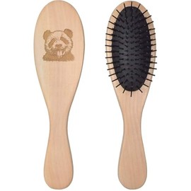 'Funny Face Panda' Wooden Hairbrush (HA00055394)