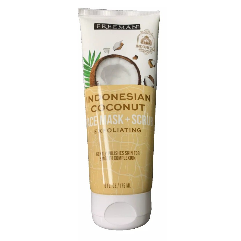 Freeman REEMAN INDONESIAN COCONUT FACE SCRUB EXFOLIATING