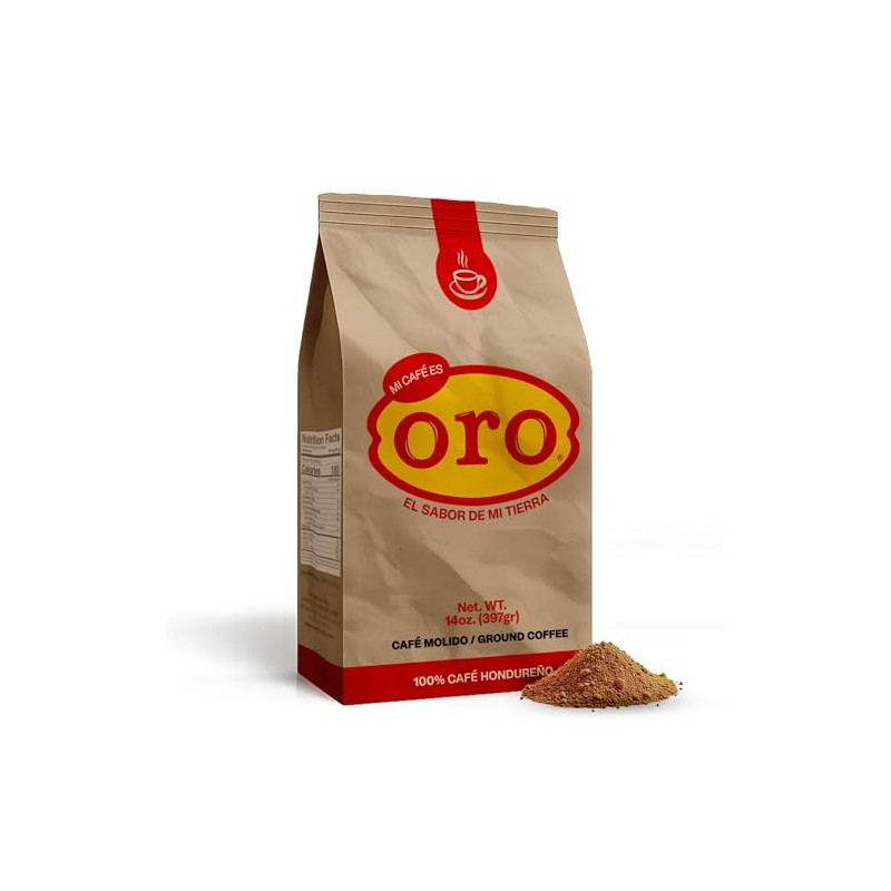 Mi cafe es ORO – Ground Coffee 100% Honduran Dark