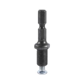Oumefar 3/8-24 UNF Chuck Adapter Male Thread Hex Shank Electric Hammer Joint Lever Drill Chuck Adapter with Screw for 6mm 10mm 13mm Drill Chuck