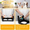 COMESOON Elevated Dog Bowls for Small Medium Dogs, 3 Height